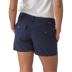 Patagonia NEW Organic Cotton Stretch All-Wear Twill Outdoor Hiking Shorts Navy 8